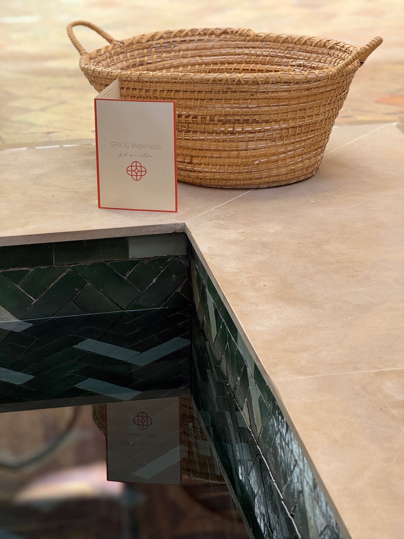 Riad RK pool and spa detail