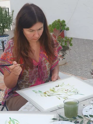 Painting retreat in Archez, Spain, 2024