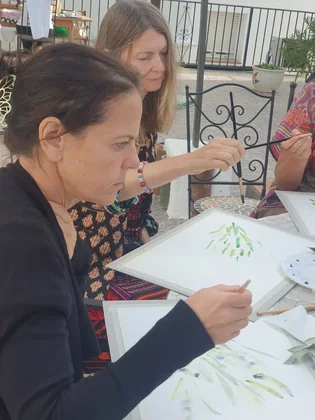 Painting retreat in Archez, Spain, 2024