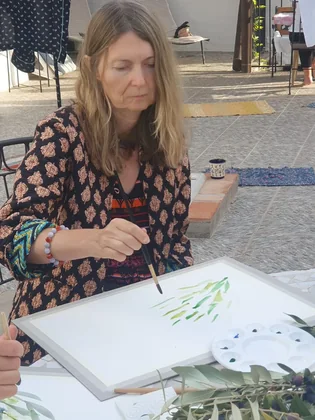 Painting retreat in Archez, Spain, 2024