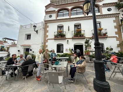 An outing to a village square · Spain retreat 2025