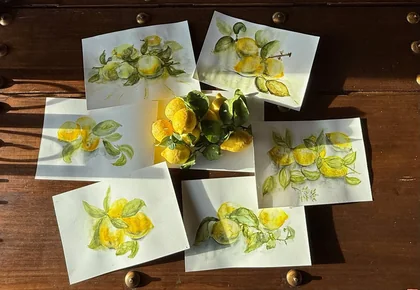 Painting retreat in Albaida, Spain, 2025