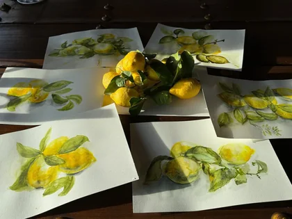 Painting retreat in Albaida, Spain, 2025